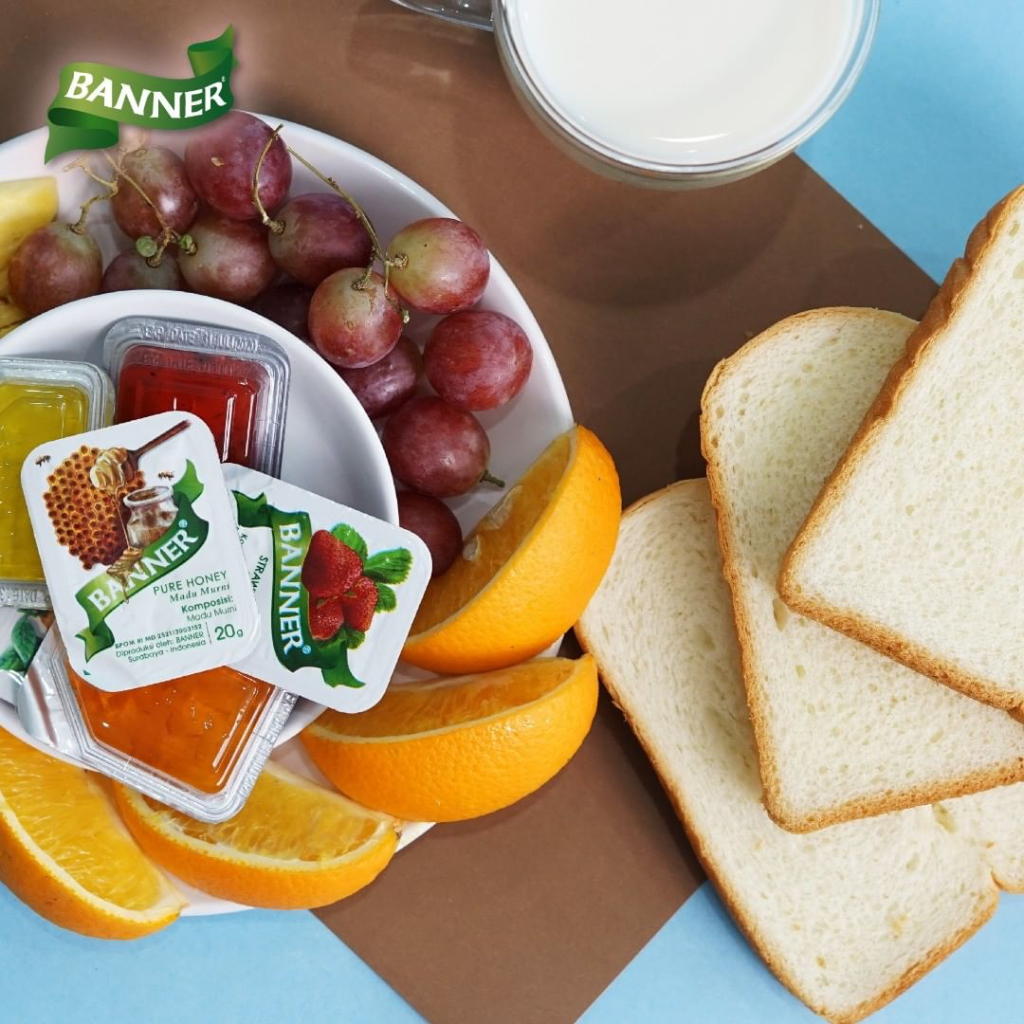 

BANNER Jam - Selai Strawberry/Madu/Nanas/Jeruk