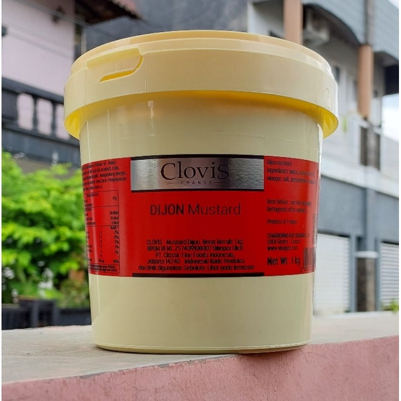 

Clovis dijon mustard 1 kg | saus dressing
