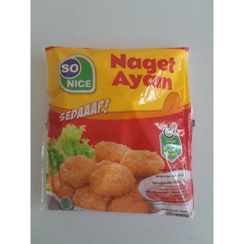 

Naget Ayam So Nice 250gr