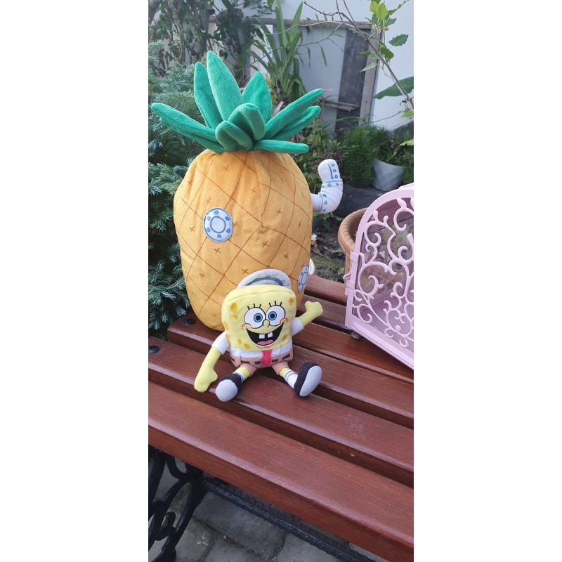 Rare Boneka SpongeBob Pineapple House rumah nanas TY