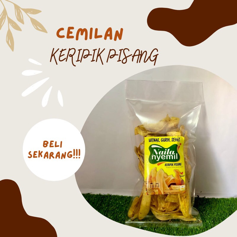 

[READY]KERIPIK PISANG NAYLA KHAS KALIMANTAN TIMUR 150g