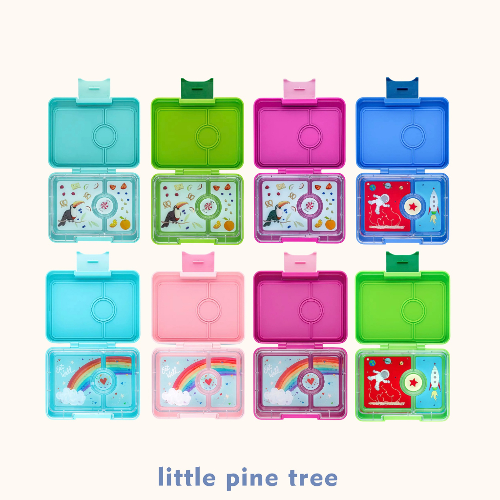 YUMBOX Snack Size Bento Lunch Box (3-Compartment)