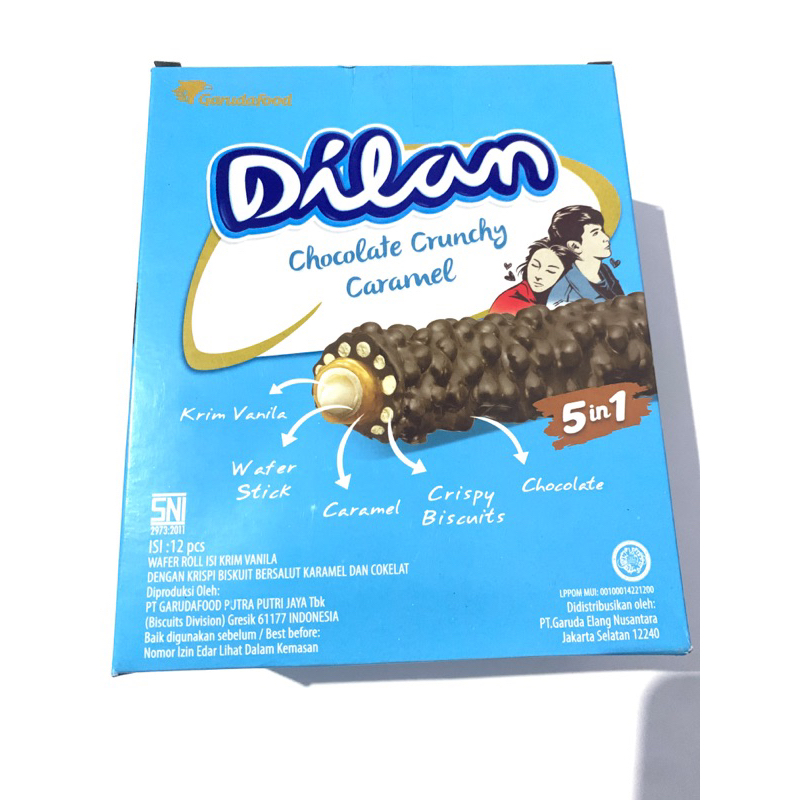 

Dilan Chocolate Crunchy | 12 PCs