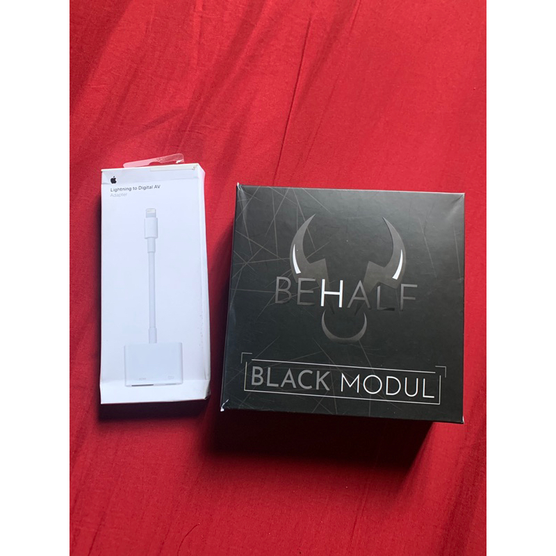 Konverter Hdmi Iphone Original  Behalf Black Modul