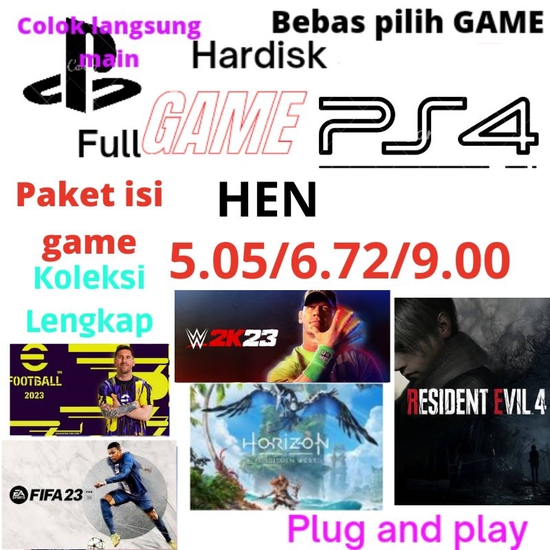 hdd hardisk game external ps4 hen 5tb full game bebas pilih