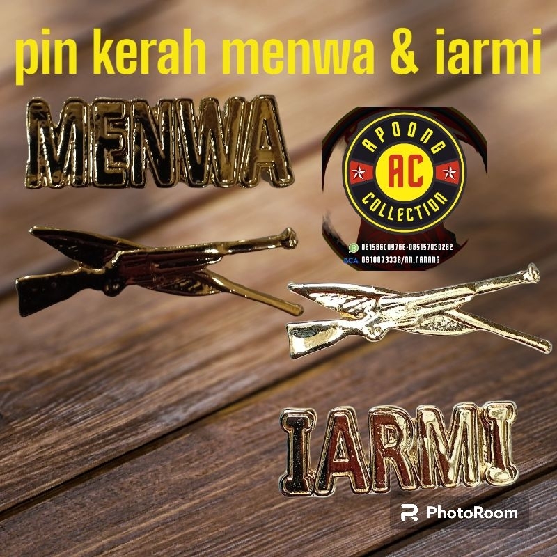 pin kerah MENWA / IARMI