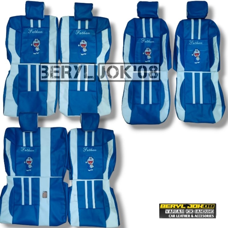 sarung jok mobil karakter,bungkus jok mobil karakter,cover jok mobil karakter,Avanza,Xenia,calya,sig
