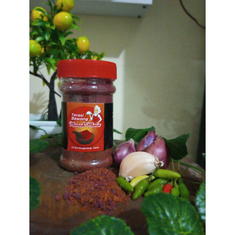 

terasi bawang pedas ( mamah mimin) asli dari bungbulang garut