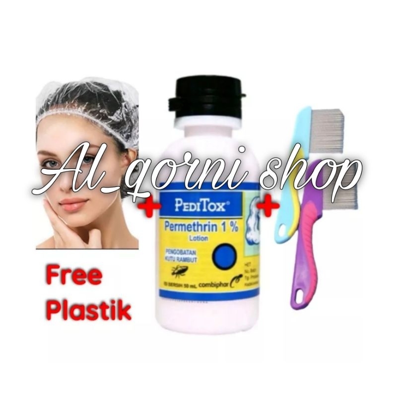Peditox Obat Kutu Rambut Anak dan Dewasa Peditok Paket Obat Kutu Rambut