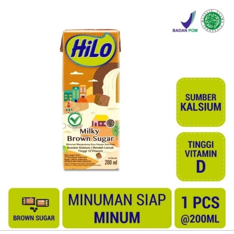 

hilo milky brown sugar 200 ml ready to drink