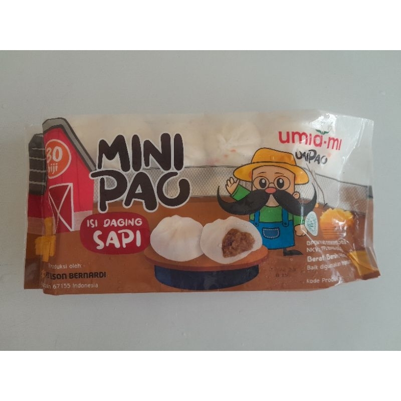 

Mini Pao Daging Sapi isi 30 biji 480gr