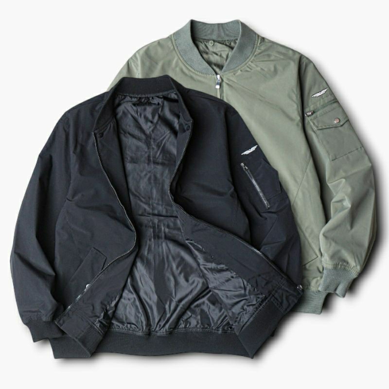 adhoc bomber jaket original