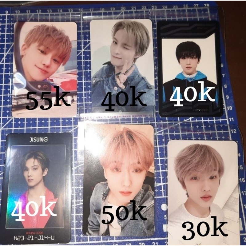 photocard jaemin selca, yangyang universe, jisung suc, jisung ac, jisung boom, jisung cafe murah