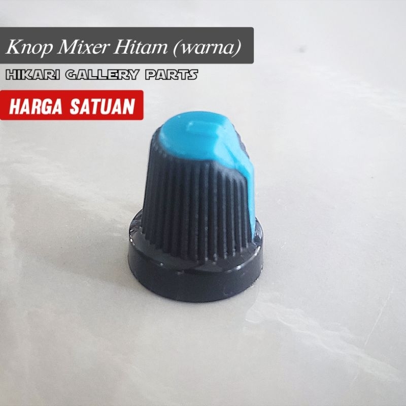 KNOP MIXER AUDIO HITAM Mini / KNOP HITAM UNTUK MIXER AUDIO WARNA RANDOM