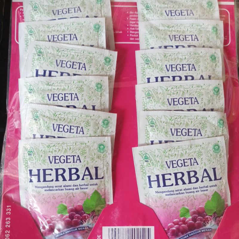 

Vegeta Herbal isi 12 sachet