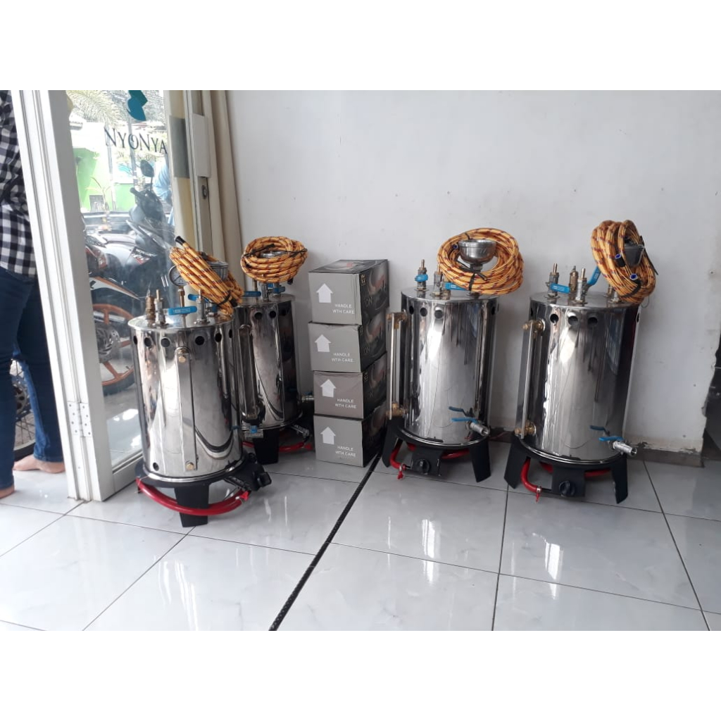 setrika uap laundry Gosokan Uap Boiler Laundry