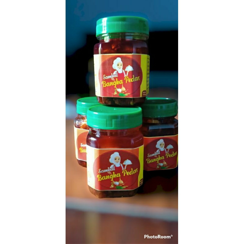 

150gram sambal Bangka pedas varian rasa / Sambal Bangka teri Medan / Sambal Bangka cumi / sambal Bangka petai / Sambal Bangka tongkol / Sambal Bangka terasi / sambal Bangka bawang