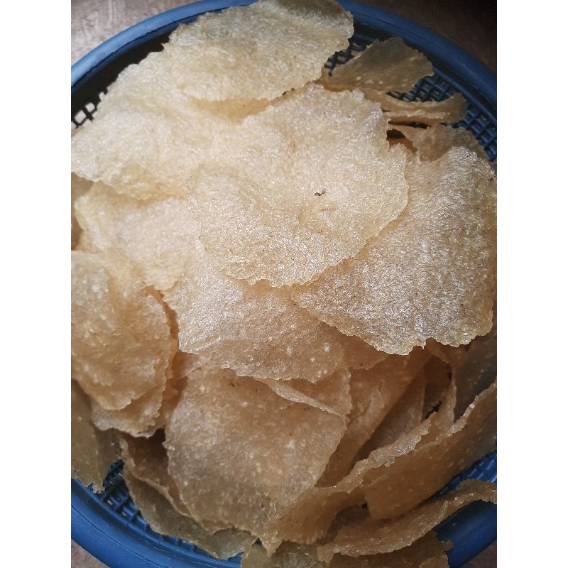 

kerupuk gendar bulat tipis 1 kg