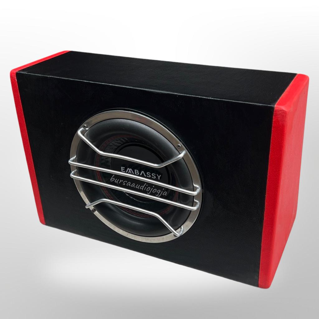 paket Subwofer embassy 10 inch 1044 Double coil