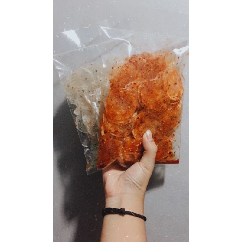 

Kripca pedas daun jeruk 50gr kripik kaca keripik kaca pedas daun jeruk 50gr