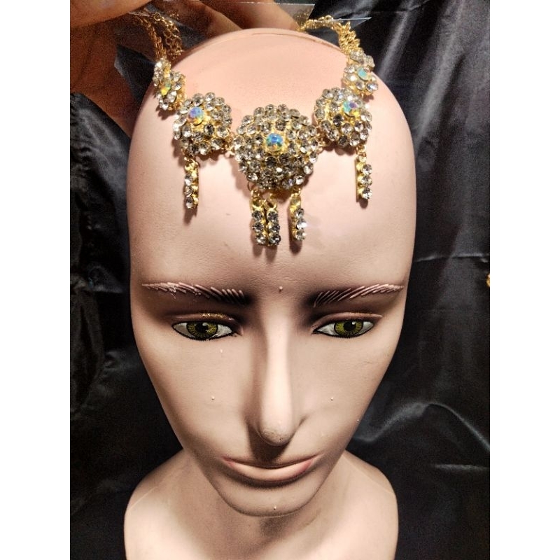 hiasan dahi aksesoris dahi laca pengantin