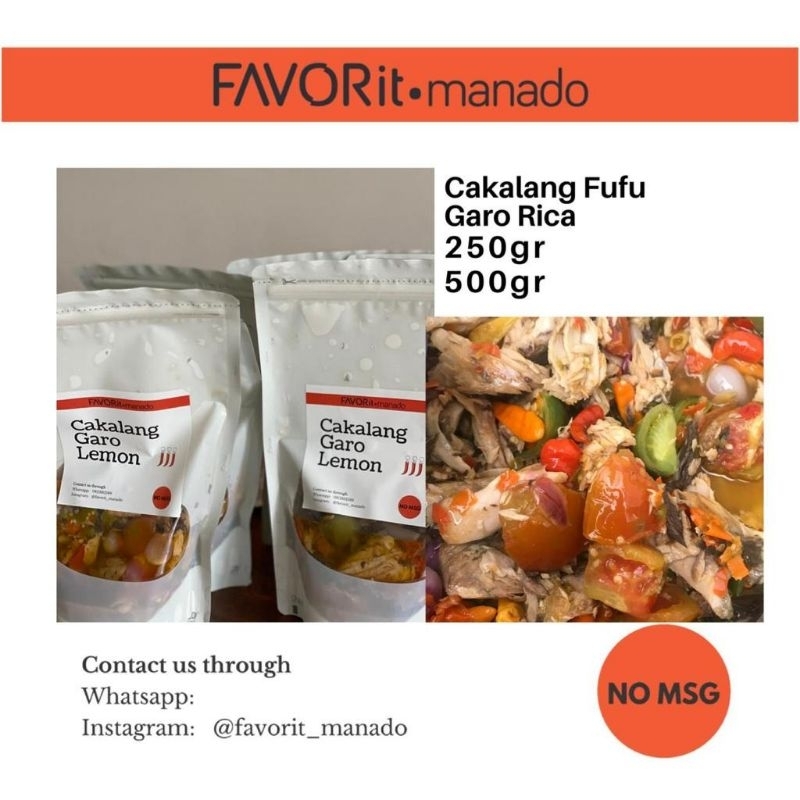 

Calalang Garo Lemon 500gram