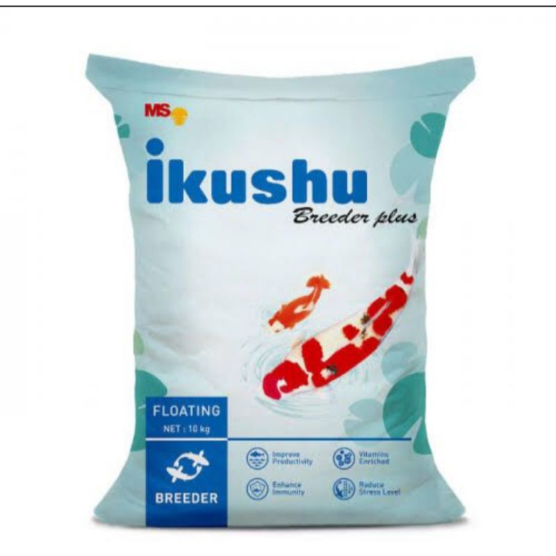 IKUSHU Breeder Plus Repacking 1Kg / IKUSHU Pakan KOI