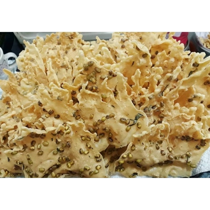 

Peyek Kacang Ijo toples 10 liter