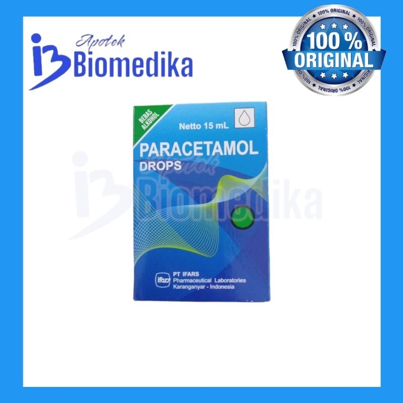 PARACETAMOL DROP 15 ML obat demam bayi