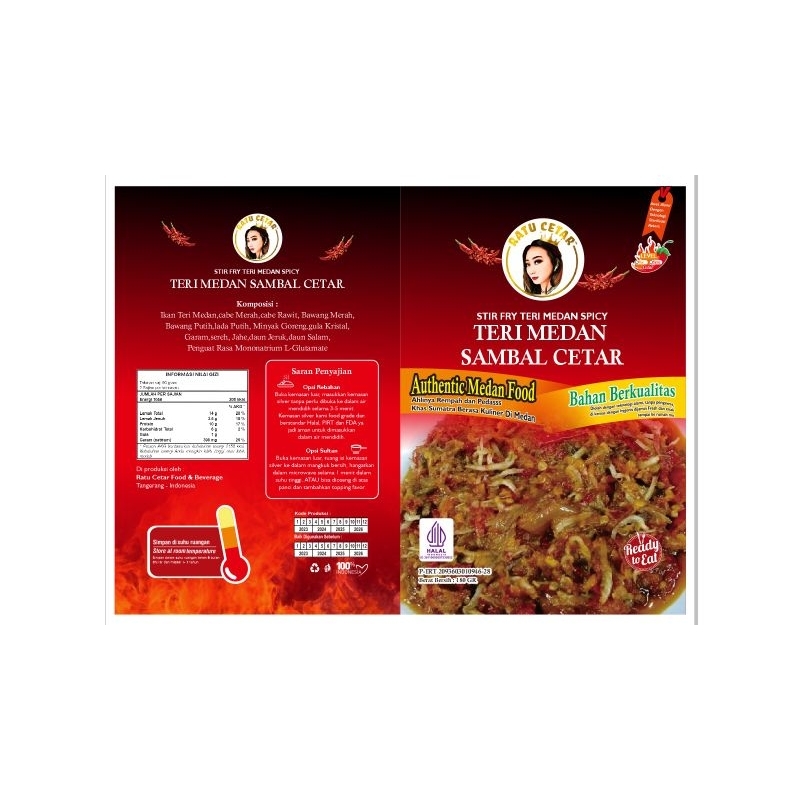 

TERI MEDAN SAMBAL CETAR