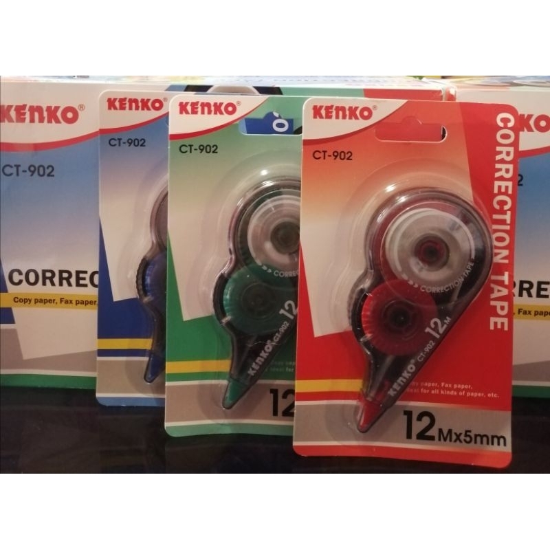 

Correction Tape / Tip Ex Kertas Kenko CT 902