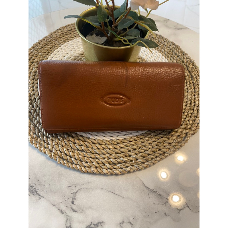 DOMPET TODS WANITA PRELOVED DOMPET KULIT