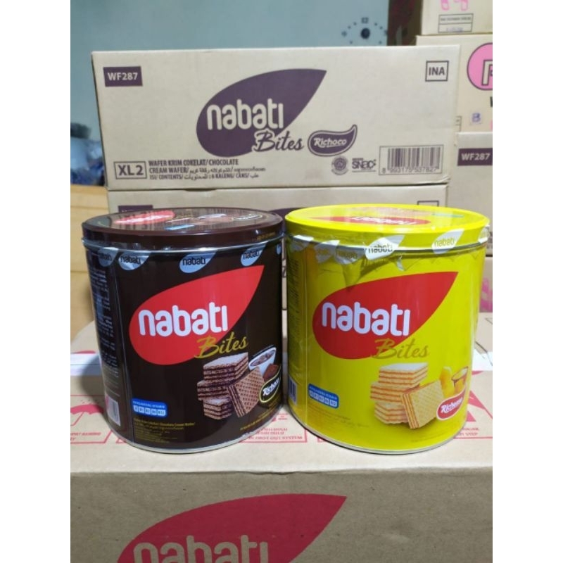 

Nabati Wafer Kaleng 300gr Bites