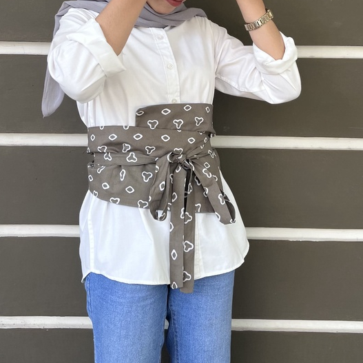 Obi Belt Fashion Batik
