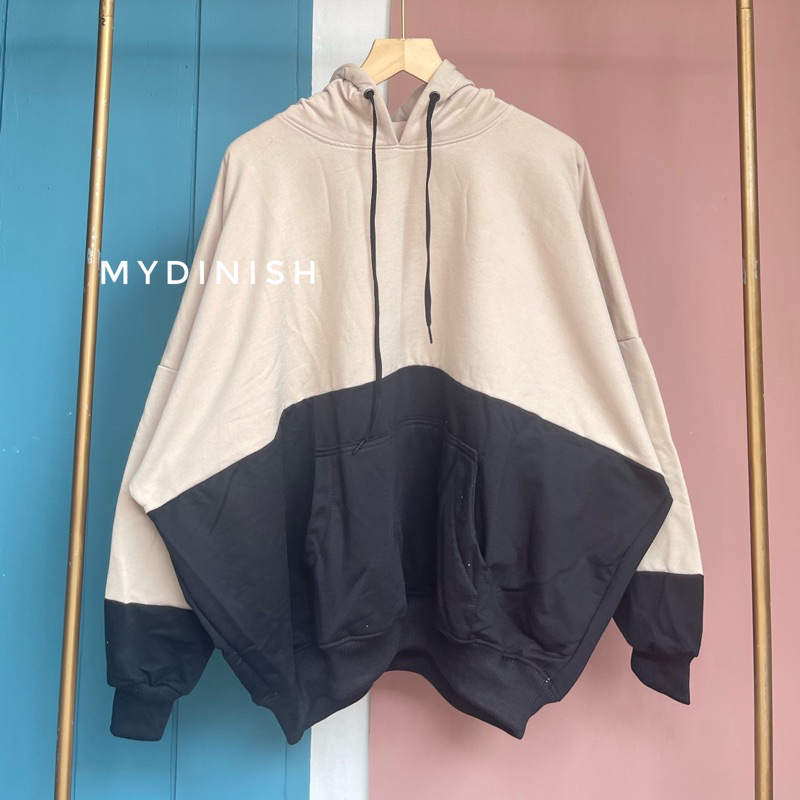 Karisma Hoodie Batwing Bigsize - Sweater hoodie Unisex Bahan Fleece