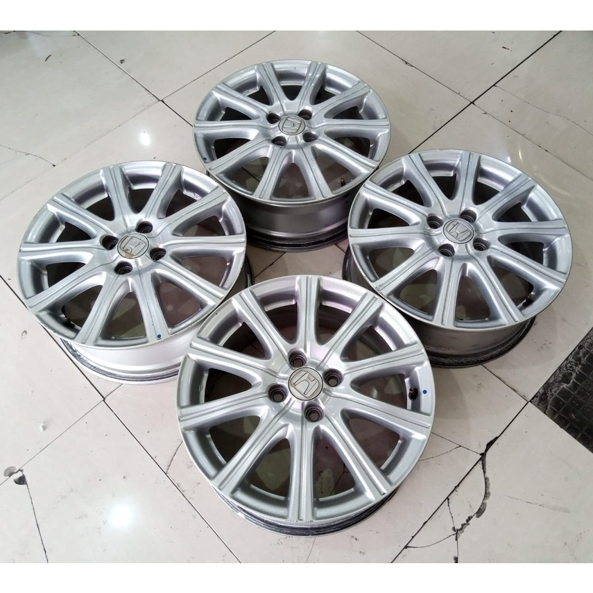 VELG MOBIL HONDA JAZZ RS R16 P10 VELG MOBIL BEKAS HONDA JAZZ RS RING 16