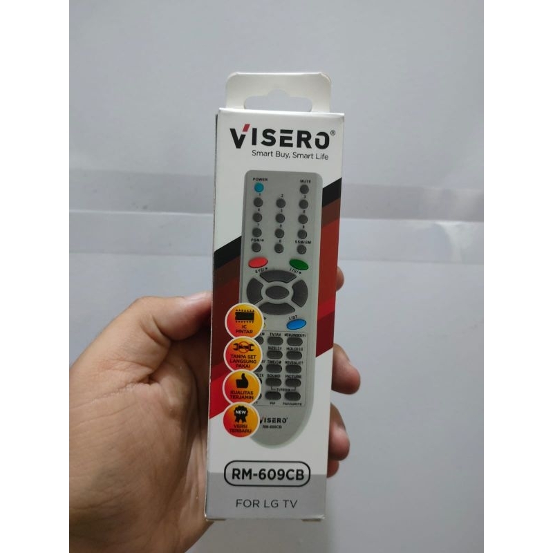 Remote TV LG Visero Tanpa Program RM-609CB Remot Universal