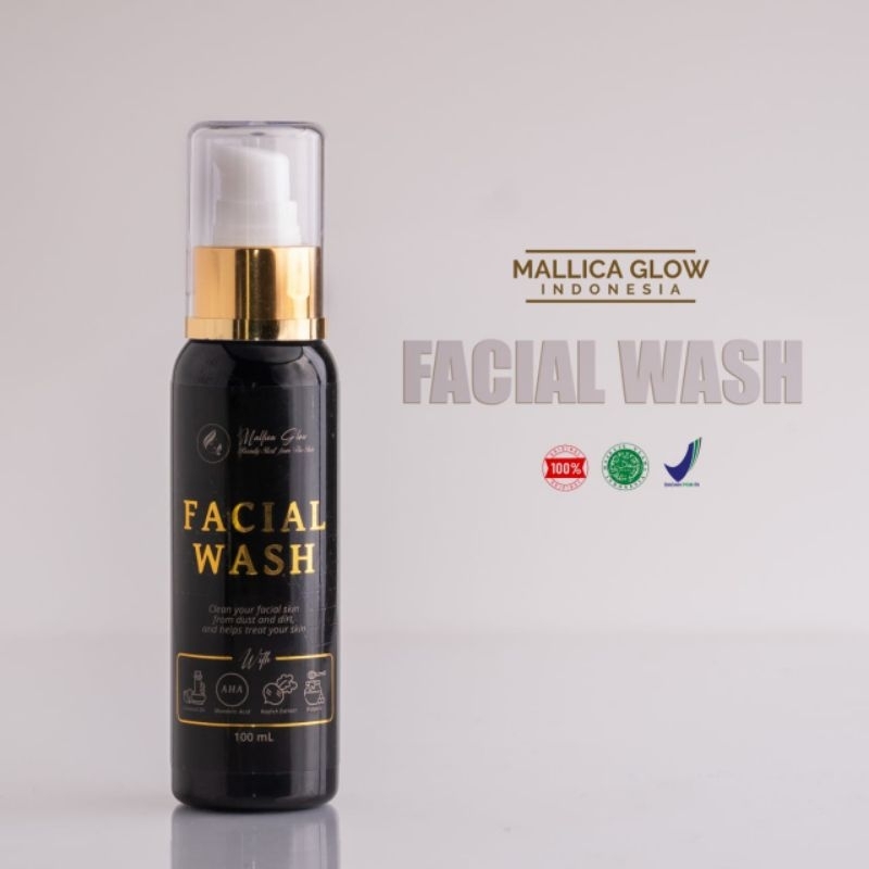 facial wash Mallica Glow