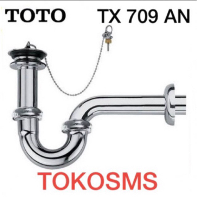 sifon angsa toto TX709AN untuk washtafel TX 709 AN afur westafel avur wastafel