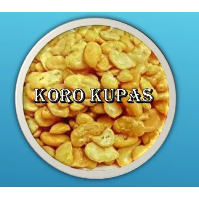 

kacang koro kupas 1kg/cemilan kiloan/cemilan lebaran