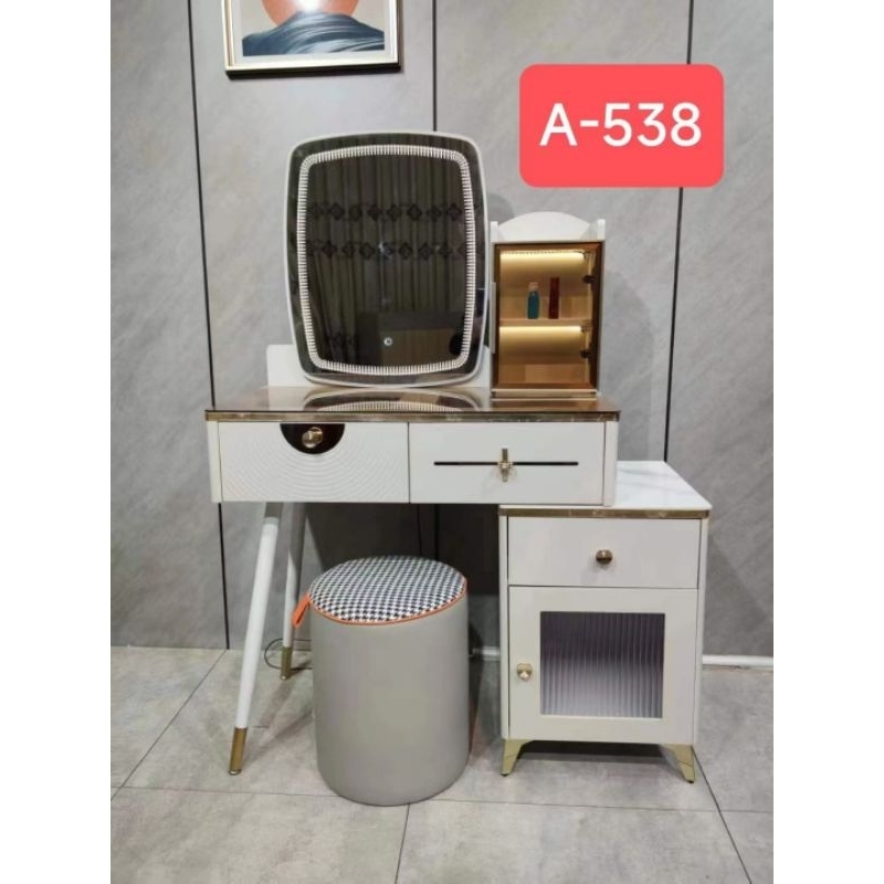 Meja Rias Vanity Import Dressing Table Minimalis (Khusus Wilayah Palembang)