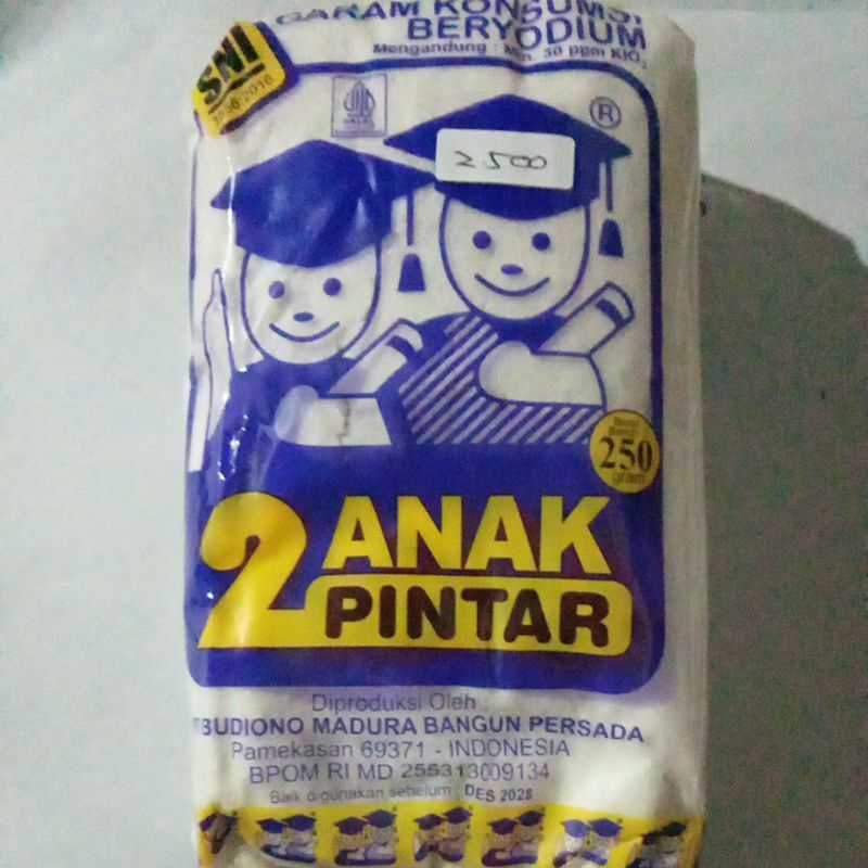 

GARAM KONSUMSI BERYODIUM CAP 2 ANAK PINTAR