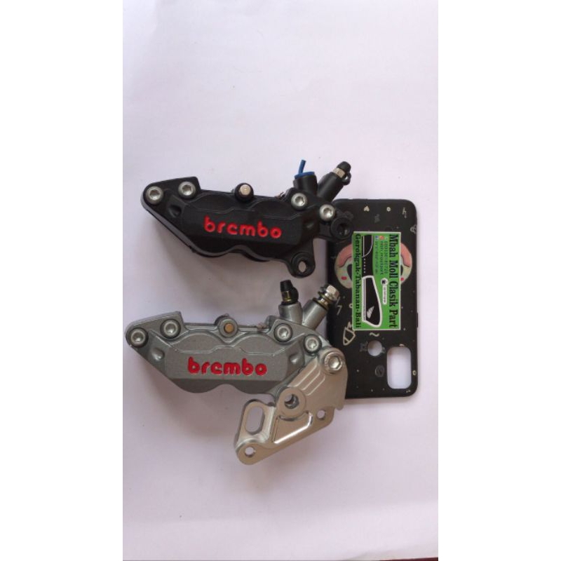 kaliper Brembo PNP fiz r set breket PNP fiz r Nuvo Jupiter lama