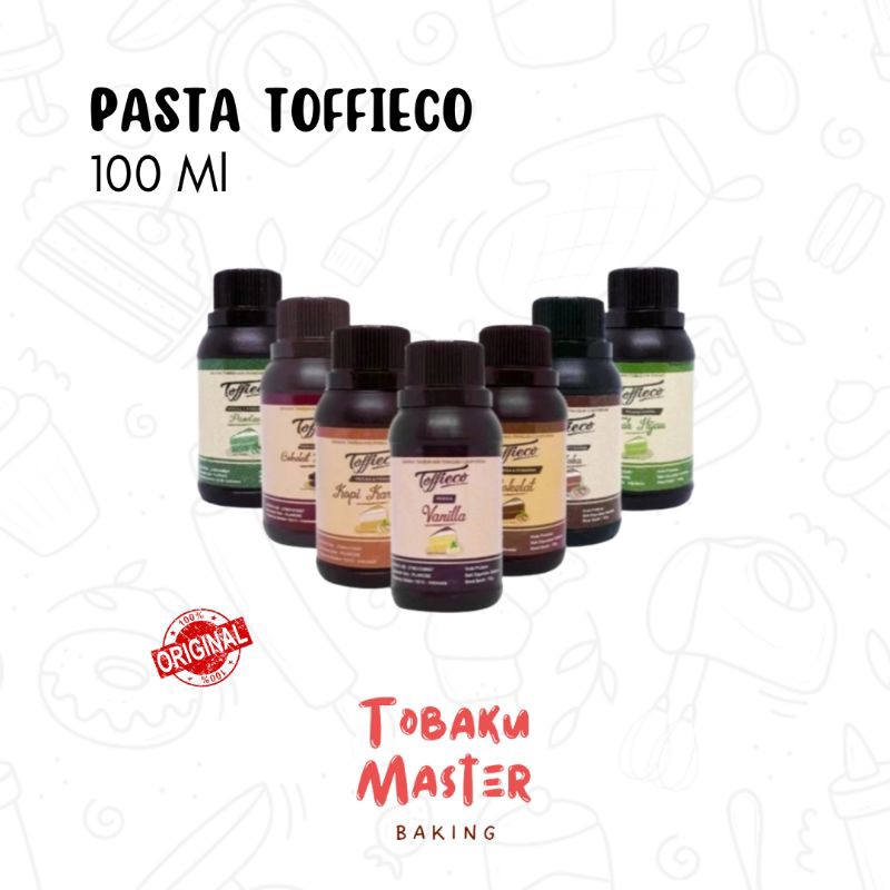 

[ 100 ML ] Toffieco Toffico Rum Bakar Coklat Vanilla Butter Red Velvet Pandan Moka 100 Ml