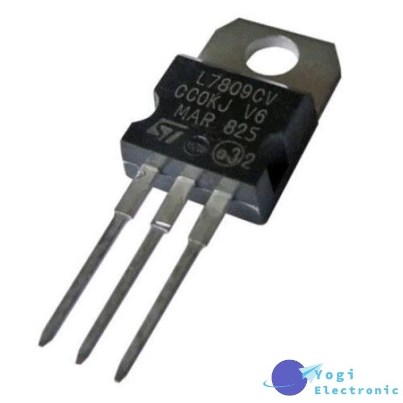 IC L7809 7809 TO-220 POSITIF VOLTAGE REGULATOR 9V