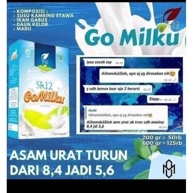 

Susu GoMilku dari SR12