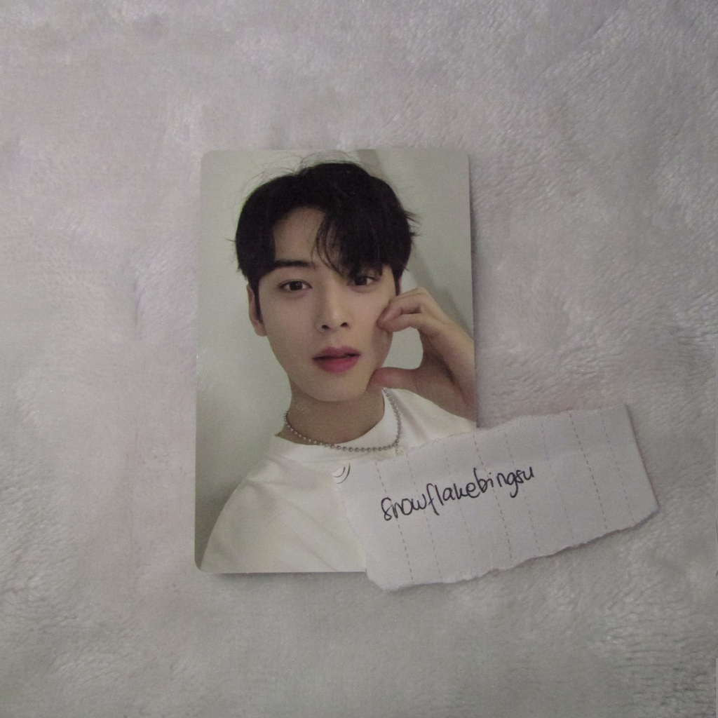 PC Poca Photocard Cha Eunwoo All Yours Us Ver