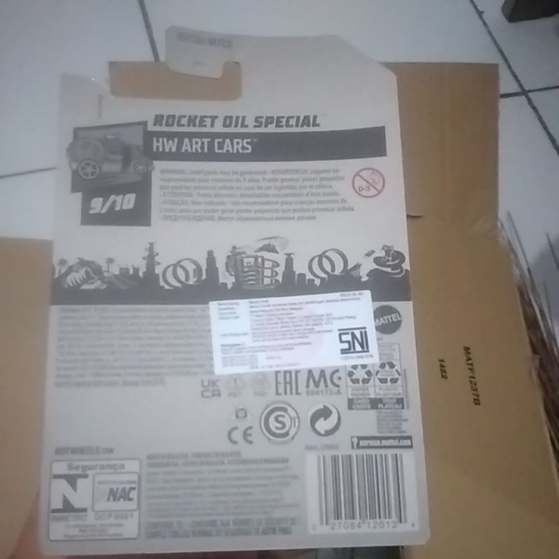 hot wheels ROCKET OIL SPECIAL