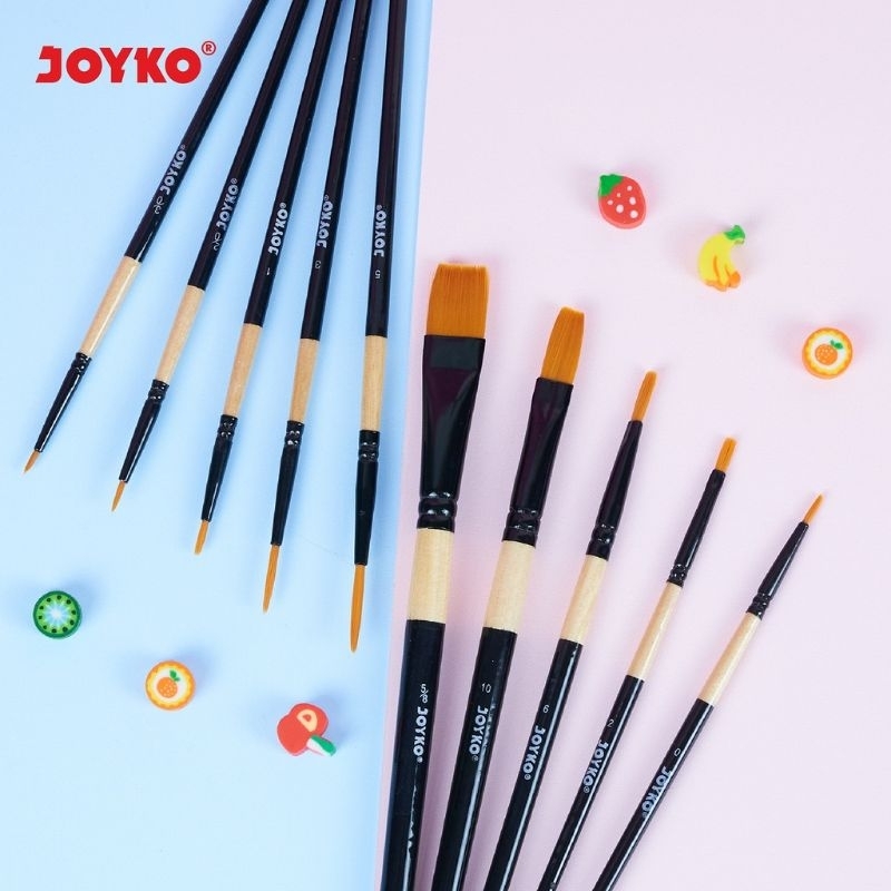 

Brush / Kuas Lukis Cat Air Minyak Acrylic Joyko BR 9