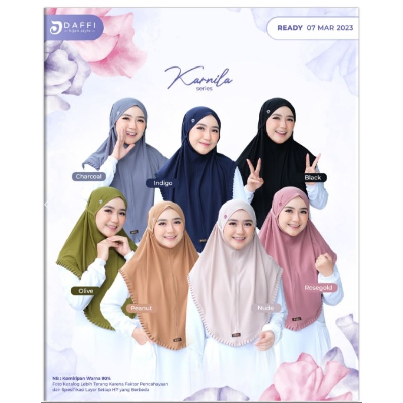 Karnila Series Ori Daffi Hijab Style